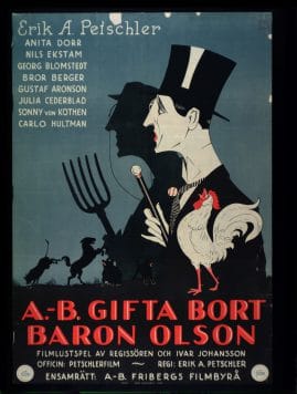 A.-B. Gifta Bort Baron Olson