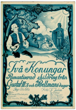 Två konungar : Romantiserad skildring från Gustaf III:s och Bellmans dagar - image 1