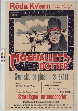 Högfjällets dotter : Svenskt original i 3 akter - image 1