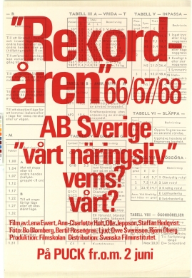 Rekordåren 1966, 1967, 1968 ...
