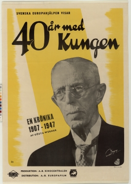 40 år med kungen : En krönika 1907-1947