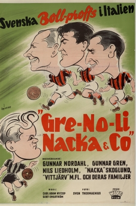Gre-No-Li, Nacka & Co. : En film om våra svenska fotbollsvikingar i Italien - image 1